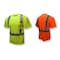 Radians T-Shirt, Type R Class 2, R, Birdseye Mesh, Hi-Vis Green, S ST11-2PGS-S - alternate 6