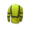 Radians Unisex Long Sleeve Shirt, Type R Class 3, Pullover, Hi-Vis Green, M ST21-3PGS-M - alternate 4