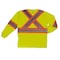 Tough Duck L/S Safety T-Shirt w/100pct.Cotton, Orng. ST212 - alternate 2