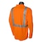 Radians Radians ST22 Class 2 High Visibility Saf, Type R Class 2, Type R, Birdseye Mesh, Hi-Vis Orange, 2X ST22-2POS-2X - alternate 2
