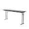 Correll Rectangle Off Set Leg Folding Seminar Training Table, High Pressure Laminate Top, Gray Granite ST2472PX-15 - alternate 6