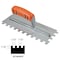 Superior Tile Cutter And Tools Square-Notch Trowe, 1/16" x 1/16" x 1/16 ST400PF - alternate 1