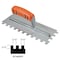 Superior Tile Cutter And Tools Square-Notch Trowe, 3/16" x 3/16" x 3/16 ST402PF - alternate 1
