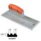 Superior Tile Cutter And Tools U-Notch Trowel, 1/8" x 1/8" x 3/32 ST406PF - alternate 1