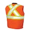 Tough Duck Quilted Safety Vest, SV052-FLOR-4XL SV052 - alternate 2