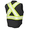 Tough Duck Safety Vest L Class 1 , Zipper 5 Pockets SV061 - alternate 2