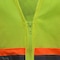 Radians Hi-Vis Self Extinguishing Vest with Two-Tone Trim, L, Class 2 , Zipper Closure 2 Pockets SV225-2ZGM-L - alternate 5