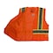 Radians Hi-Vis Self Extinguishing Vest with Two-Tone Trim M Class 2 , Zipper Closure 2 Pockets SV225-2ZOM-M - alternate 4