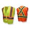 Radians Two-Tone Safety Vest 2XL Class 2 X Back, , Zipper 2 Pockets SV22X-2ZGM-2X - alternate 2