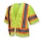 Radians Hi-Vis Economy Vest w/Two-Tone Trim S Class 3 , Zipper Closure SV22-3ZGM-S - alternate 1