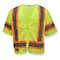 Radians Hi-Vis Economy Vest w/Two-Tone Trim S Class 3 , Zipper Closure SV22-3ZGM-S - alternate 6