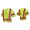Radians Hi-Vis Economy Vest w/Two-Tone Trim S Class 3 , Zipper Closure SV22-3ZGM-S - alternate 9