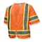 Radians Hi-Vis Economy Vest w/Two-Tone Trim 2XL Class 3 , Zipper Closure SV22-3ZOM-2X - alternate 1