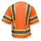Radians Hi-Vis Economy Vest w/Two-Tone Trim 2XL Class 3 , Zipper Closure SV22-3ZOM-2X - alternate 7