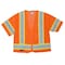 Radians Hi-Vis Economy Vest w/Two-Tone Trim 2XL Class 3 , Zipper Closure SV22-3ZOM-2X - alternate 2