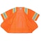Radians Hi-Vis Economy Vest w/Two-Tone Trim 2XL Class 3 , Zipper Closure SV22-3ZOM-2X - alternate 9