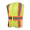 Radians Two-Tone Expandable Safety Vest 2XL Class 2 , Zipper Closure 4 Pockets, 2 Mic Tab, ID Window SV23-2ZGM-XL/2X - alternate 1