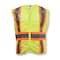 Radians Two-Tone Expandable Safety Vest 2XL Class 2 , Zipper Closure 4 Pockets, 2 Mic Tab, ID Window SV23-2ZGM-XL/2X - alternate 9