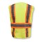 Radians Two-Tone Expandable Safety Vest 2XL Class 2 , Zipper Closure 4 Pockets, 2 Mic Tab, ID Window SV23-2ZGM-XL/2X - alternate 4