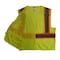 Radians Radians SV272-2 Type R Class 2 Multipurp, 100% Polyester Mesh, Zipper Closure Closure, Hi-Vis Green SV272-2ZGM-3X - alternate 7