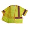 Radians Radians SV272-3 Type R Class 3 Multipurp, 100% Polyester Mesh, Zipper Closure Closure, Hi-Vis Green SV272-3ZGM-2X - alternate 3