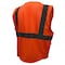 Radians Radians SV27 Multipurpose Surveyor Type, 100% Polyester Mesh, Zipper Closure Closure, Hi-Vis Orange SV27-2ZOM-2X - alternate 2