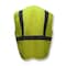 Radians Hi-Vis Economy Safety Vest L Class 2 U-Block Back, , Hook & Loop SV2GML - alternate 7
