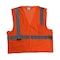 Radians Hi-Vis Economy Safety Vest S Class 2 U-Block Back, , Hook & Loop SV2OMS - alternate 3