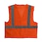 Radians Hi-Vis Economy Safety Vest S Class 2 U-Block Back, , Hook & Loop SV2OMS - alternate 5