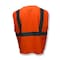 Radians Hi-Vis Economy Safety Vest 2XL Class 2 U-Block Back, , Hook & Loop SV2OS2X - alternate 7