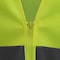 Radians Hi-Vis Economy Safety Vest S Class 2 U-Block Back, , Zipper Closure SV2ZGMS - alternate 2