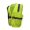 Radians Hi-Vis Economy Safety Vest S Class 2 U-Block Back, , Zipper Closure SV2ZGMS - alternate 1