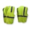 Radians Hi-Vis Economy Safety Vest S Class 2 U-Block Back, , Zipper Closure SV2ZGMS - alternate 5