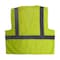 Radians Hi-Vis Economy Safety Vest S Class 2 U-Block Back, , Zipper Closure SV2ZGMS - alternate 4