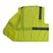 Radians Hi-Vis Economy Safety Vest S Class 2 U-Block Back, , Zipper Closure SV2ZGMS - alternate 3