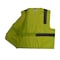 Radians Hi-Vis Economy Safety Vest 2XL Class 2 U-Block Back, , Zipper Closure 2 Pockets SV2ZGS2X - alternate 4
