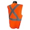 Radians Radians SV4X Economy Mesh X-Back Type R, 100% Polyester Mesh, Hi-Vis Orange, Size M SV4X-2VOM-M - alternate 2