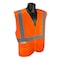 Radians Radians SV4X Economy Mesh X-Back Type R, 100% Polyester Mesh, Hi-Vis Orange, Size M SV4X-2VOM-M - alternate 1