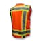 Radians Two-Tone Hi-Vis Engineer Vest M Class 2 , Zipper 15 Pockets, 2 Mic Tab SV55-2ZOD-M - alternate 7