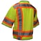Radians Two-Tone Hi-Vis Engineer Vest w/Sleeves M Class 3 , Zipper 12 Pockets, 2 Mic Tab SV55-3ZGD-M - alternate 3