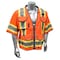 Radians Two-Tone Hi-Vis Engineer Vest w/Sleeves 2XL Class 3 , Zipper 12 Pockets, 2 Mic Tab SV55-3ZOD-2X - alternate 1