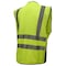 Radians Radians SV59B Type R Class 2 Heavy Duty, Woven Polyester Twill / 100% Polyester Mesh, Hi-Vis Green SV59B-2ZGM-3X - alternate 2