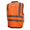 Radians Safety Tether Vest, Heavy Duty, Orange, 2X SV59ZT-2ZOD-2X - alternate 4