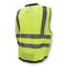 Radians Safety Tether Vest, Heavy Duty, Green, 2X SV59ZT-2ZGD-2X - alternate 10