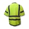 Radians Cl 3 HvyDty Zip Surveyor 2X, 100% Polyester Mesh, Zipper Closure Closure, Type R Class 3, Size 2X SV59Z-3ZGD-2X - alternate 8