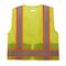Radians Radians SV6B Two Tone Surveyor Type R Cl, 100% Polyester Solid Knit Front, 100% Polyester Mesh Back SV6B-2ZGD-3X - alternate 8