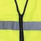 Radians Radians SV7E Surveyor Type R Class 2 Saf, 100% Polyester Mesh, Zipper Closure Closure, Hi-Vis Green SV7E-2ZGM-S/M - alternate 3
