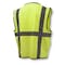Radians Radians SV7E Surveyor Type R Class 2 Saf, 100% Polyester Mesh, Zipper Closure Closure, Hi-Vis Green SV7E-2ZGM-L/XL - alternate 4