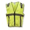 Radians Radians SV7E Surveyor Type R Class 2 Saf, 100% Polyester Mesh, Zipper Closure Closure, Hi-Vis Green SV7E-2ZGM-L/XL - alternate 9