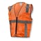 Radians Radians SV7E Surveyor Type R Class 2 Saf, 100% Polyester Mesh, Zipper Closure Closure, Size S-M SV7E-2ZOM-S/M - alternate 1
